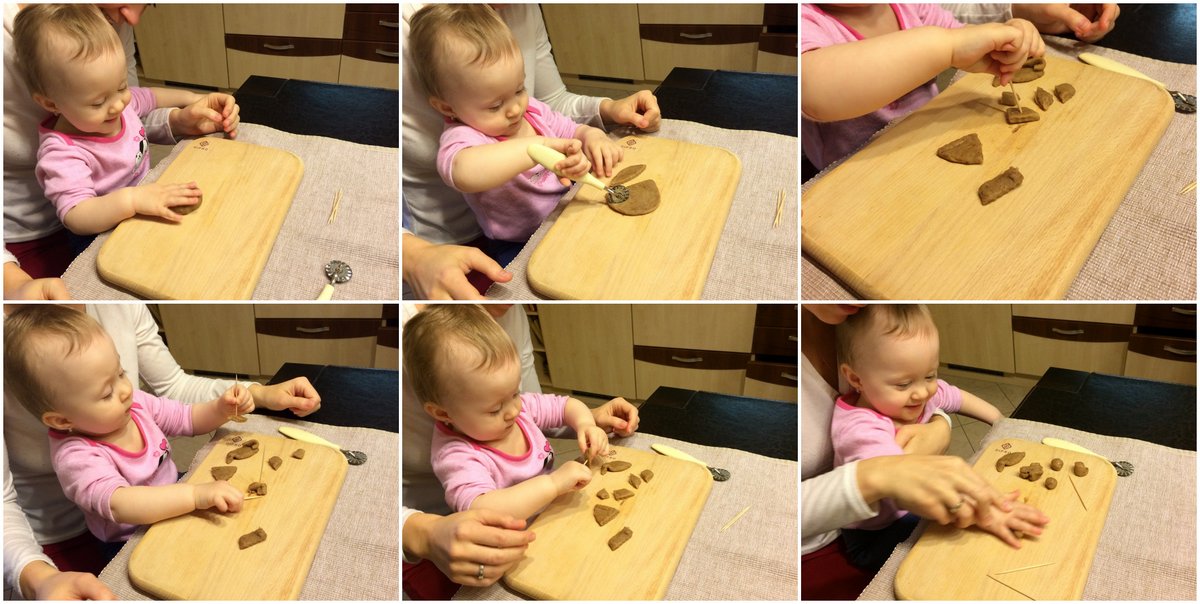Dough play for toddles 1